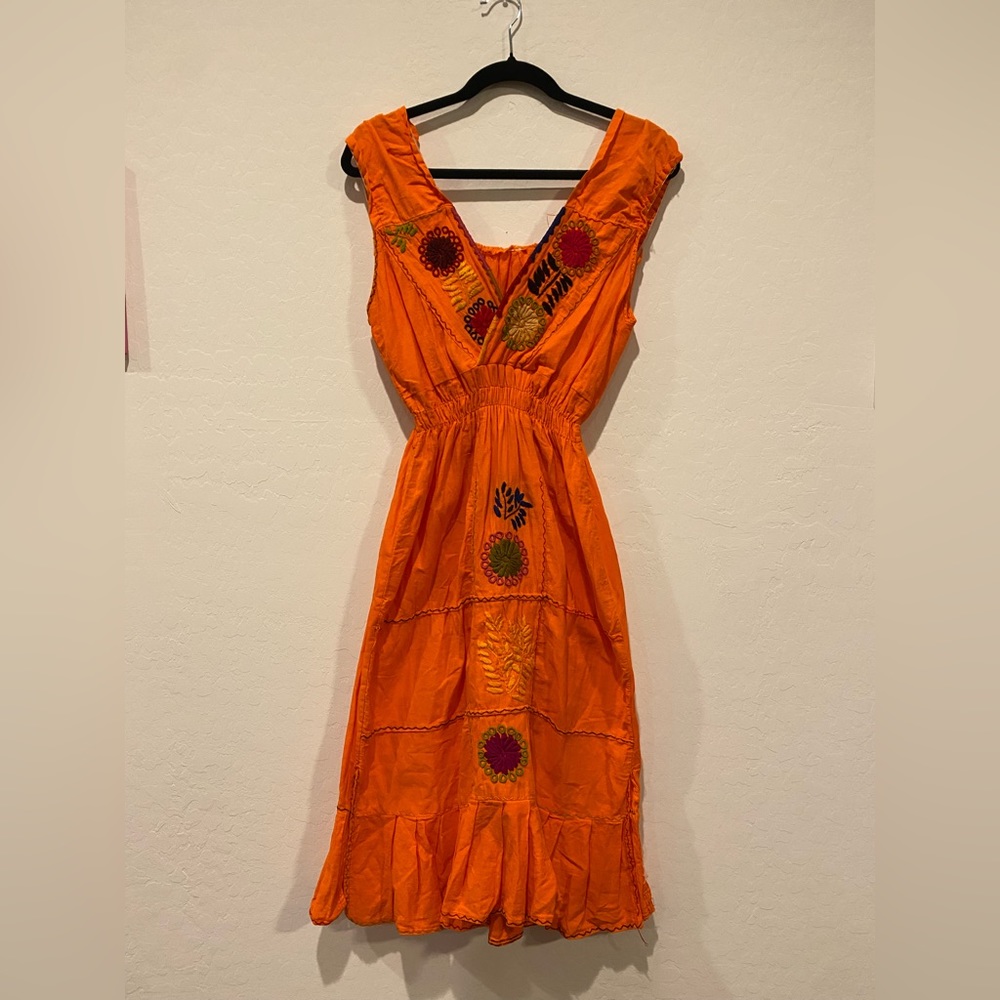 Folklore and Tradition Embroidered Dress